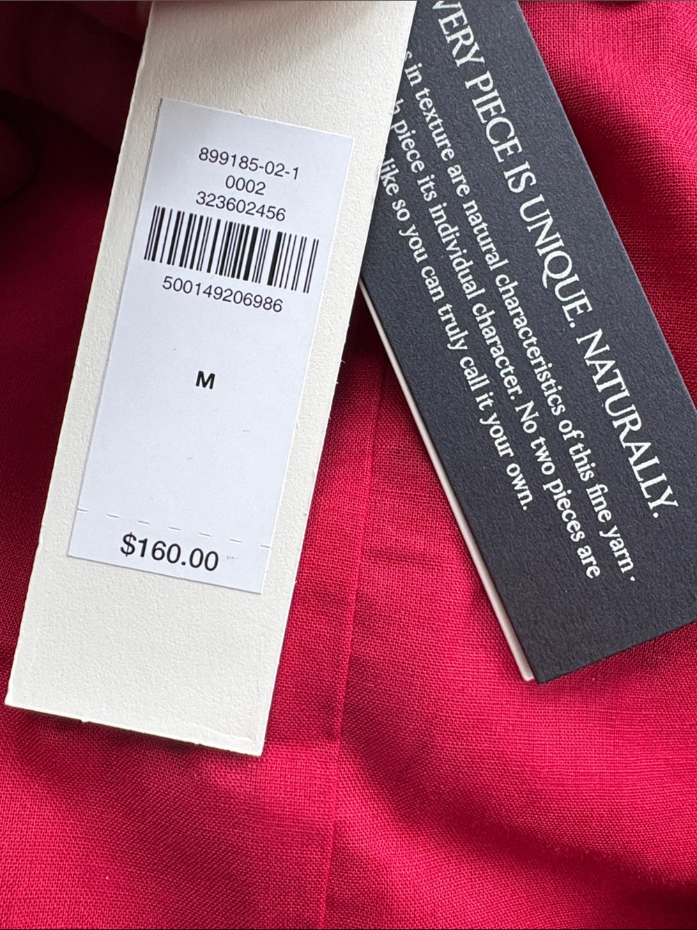 NWT Banana Republic Pocket Mini Linen Red Star Dress Sz Medium (#899185) - Picture 4 of 7